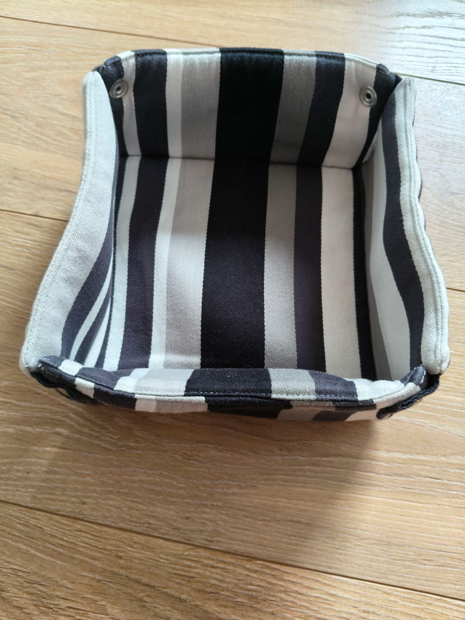Panier souple rangement bébé Le phare du luxe gris